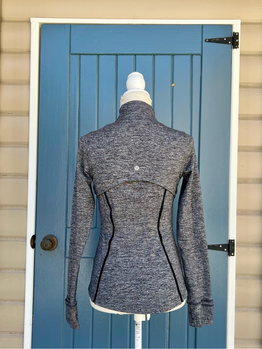 Lululemon Athletica Define Jacket Heathered Grey Full Zip Size 6